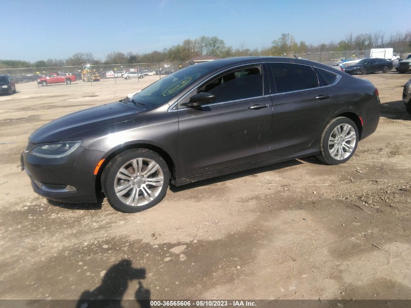 2015 CHRYSLER 200 LIMITED - 1C3CCCAB0FN587936
