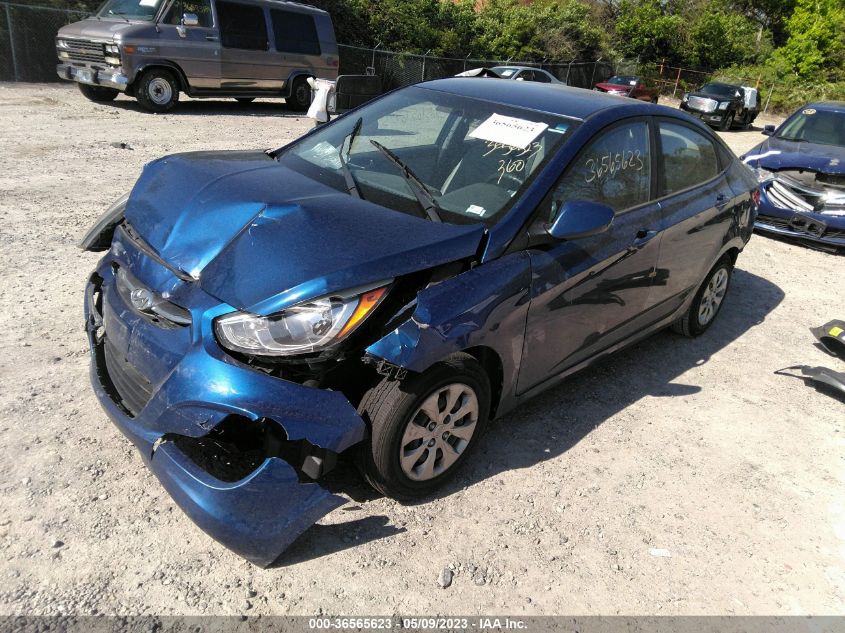 2016 HYUNDAI ACCENT SE - KMHCT4AE2GU990427