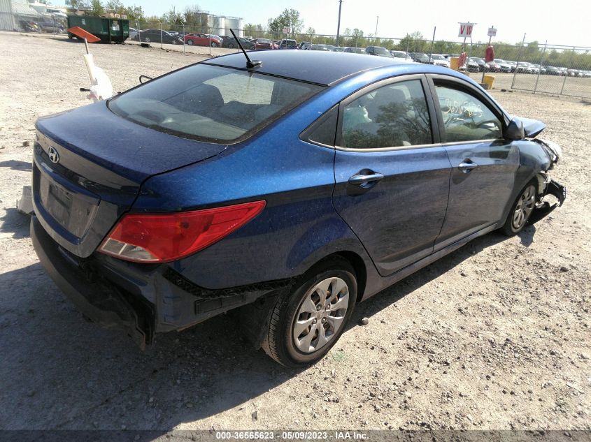 2016 HYUNDAI ACCENT SE - KMHCT4AE2GU990427