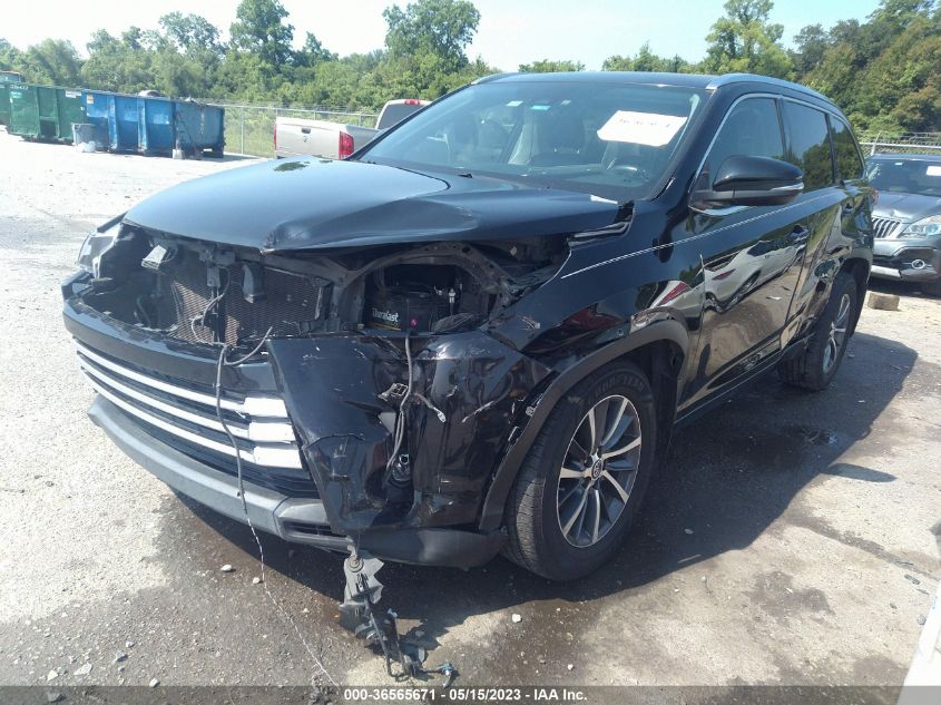 2018 TOYOTA HIGHLANDER SE/XLE - 5TDKZRFH1JS532047