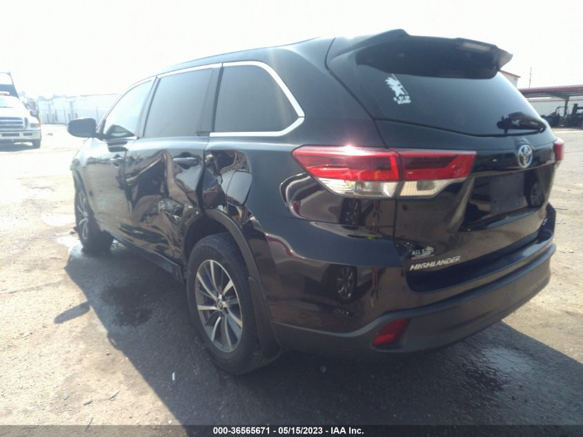 2018 TOYOTA HIGHLANDER SE/XLE - 5TDKZRFH1JS532047