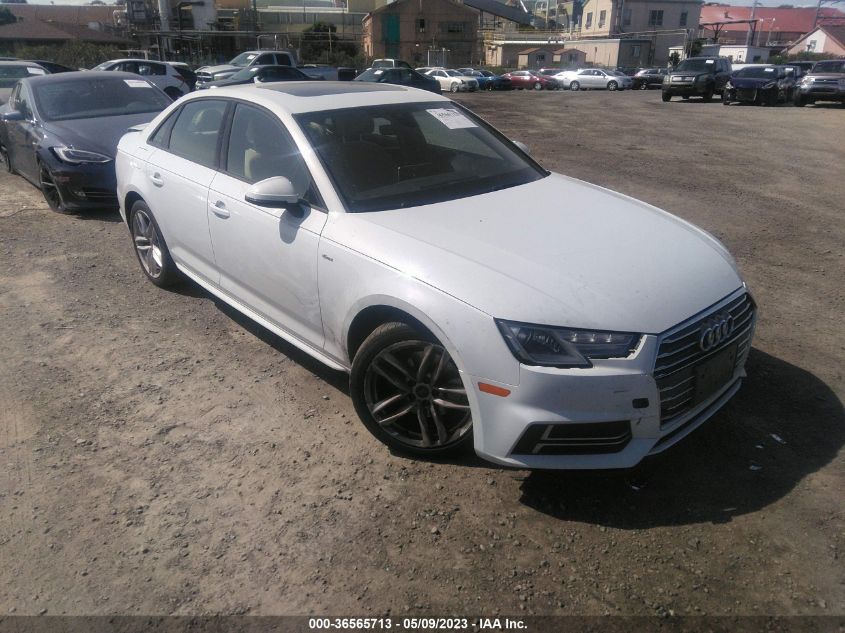 WAUKMAF45HN056072 AUDI A4 SEASON OF AUDI ULTRA 2017