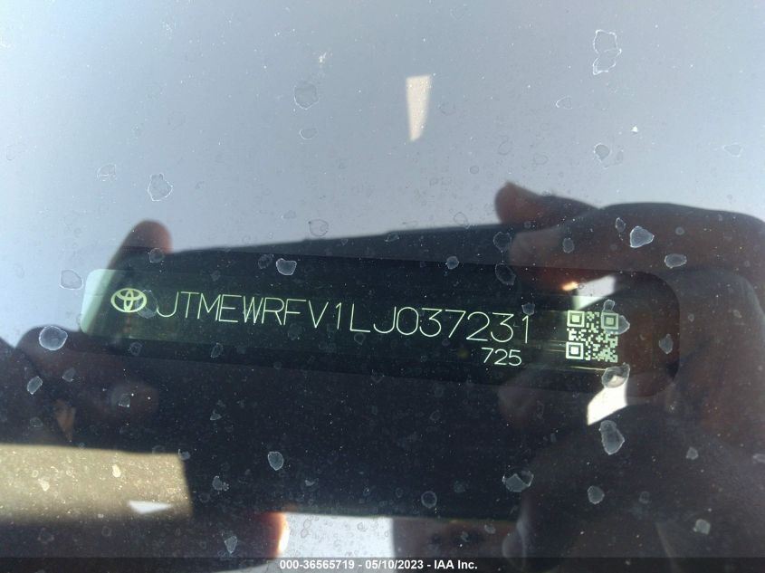 2020 TOYOTA RAV4 HYBRID XSE - JTMEWRFV1LJ037231