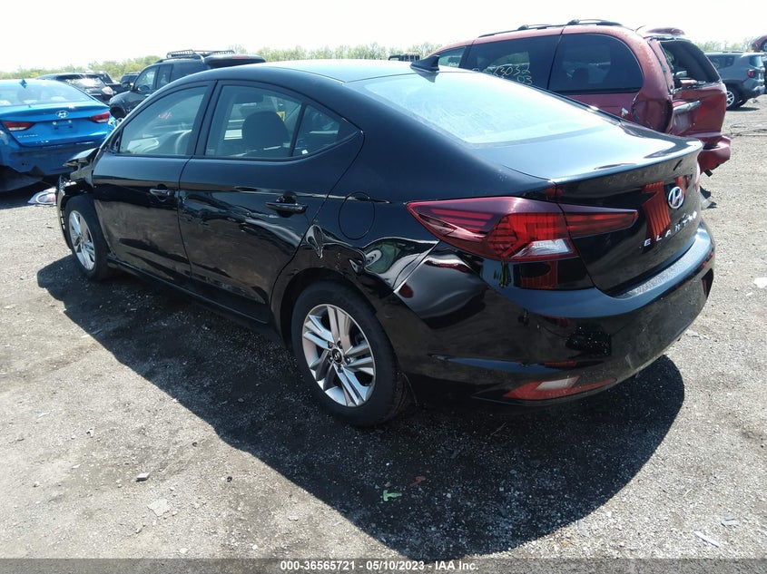 VIN KMHD84LF1LU099390 2020 HYUNDAI ELANTRA SEL