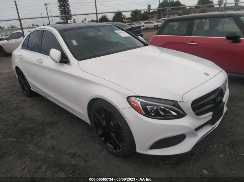 2015 MERCEDES-BENZ C-CLASS C 300 - 55SWF4JB1FU083334