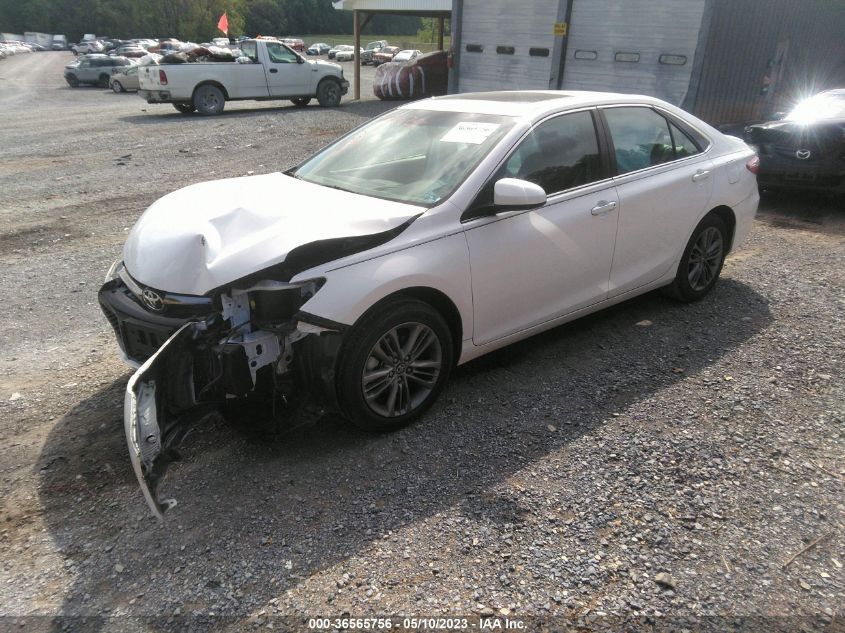 2017 TOYOTA CAMRY XLE/SE/LE/XSE - 4T1BF1FK2HU442994