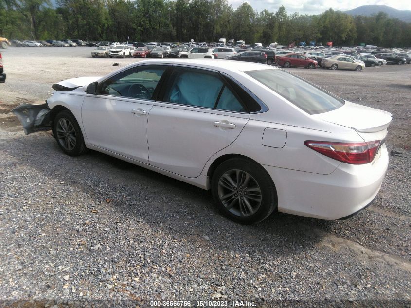 2017 TOYOTA CAMRY XLE/SE/LE/XSE - 4T1BF1FK2HU442994