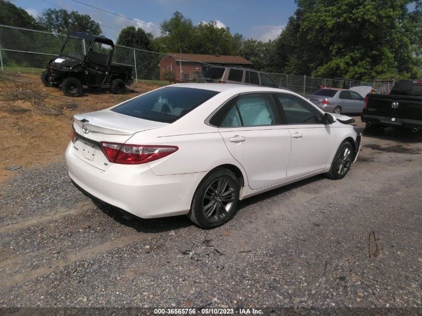 2017 TOYOTA CAMRY XLE/SE/LE/XSE - 4T1BF1FK2HU442994