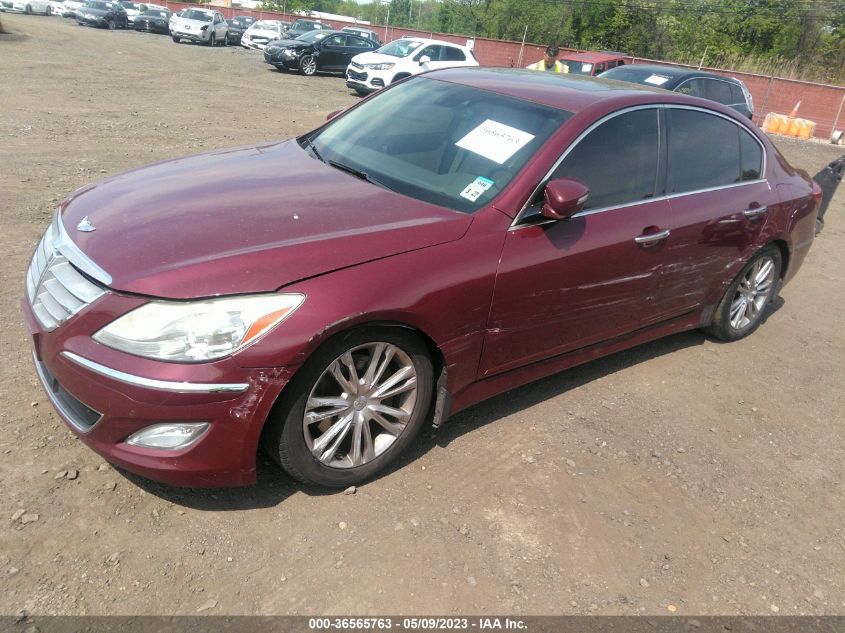 2013 HYUNDAI GENESIS 3.8L - KMHGC4DD6DU232283