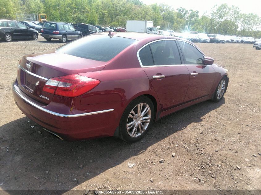 2013 HYUNDAI GENESIS 3.8L - KMHGC4DD6DU232283