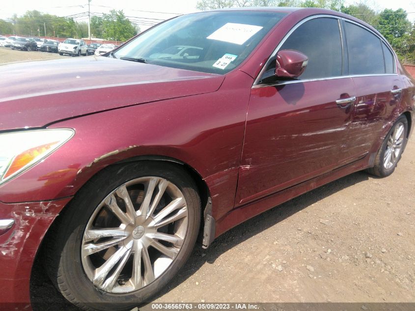2013 HYUNDAI GENESIS 3.8L - KMHGC4DD6DU232283