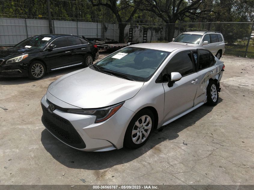 2021 TOYOTA COROLLA LE - JTDEPMAE1MJ187686