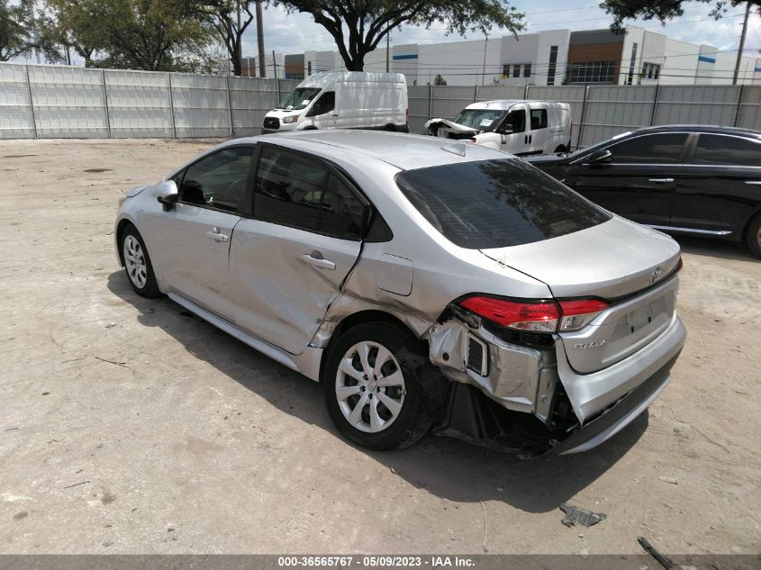 2021 TOYOTA COROLLA LE - JTDEPMAE1MJ187686