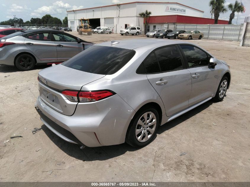 2021 TOYOTA COROLLA LE - JTDEPMAE1MJ187686
