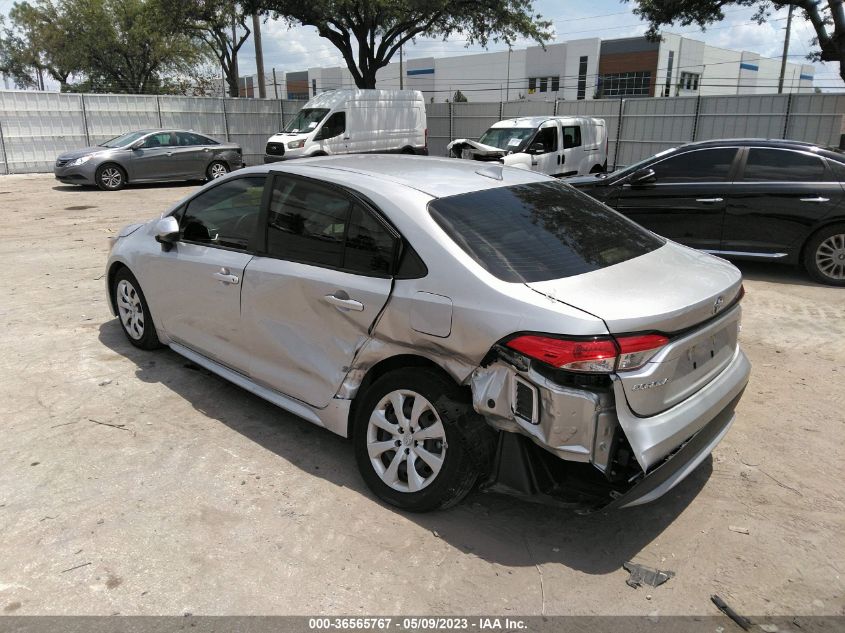 2021 TOYOTA COROLLA LE - JTDEPMAE1MJ187686
