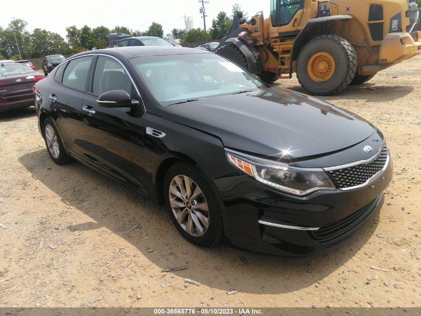 2018 KIA OPTIMA EX - 5XXGU4L32JG257578