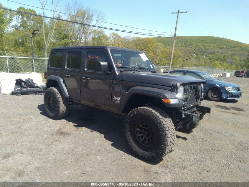 2018 JEEP WRANGLER UNLIMITED SPORT S - 1C4HJXDG8JW188328
