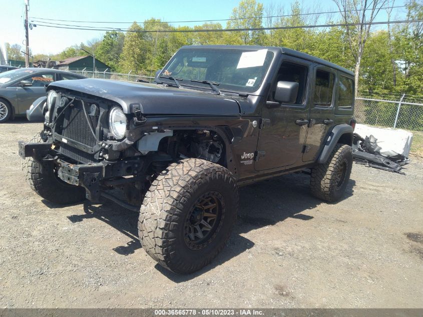 2018 JEEP WRANGLER UNLIMITED SPORT S - 1C4HJXDG8JW188328