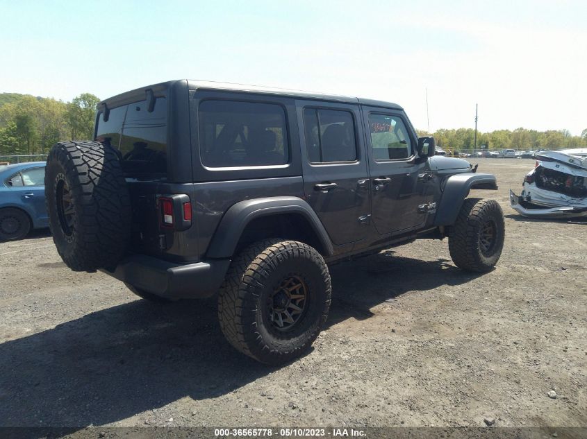 2018 JEEP WRANGLER UNLIMITED SPORT S - 1C4HJXDG8JW188328