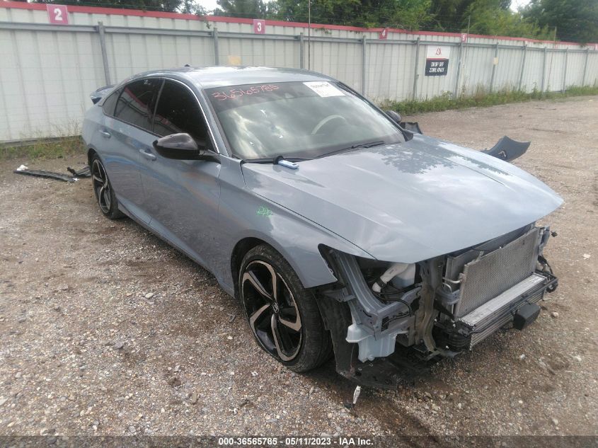2022 HONDA ACCORD SEDAN SPORT - 1HGCV1F31NA080319