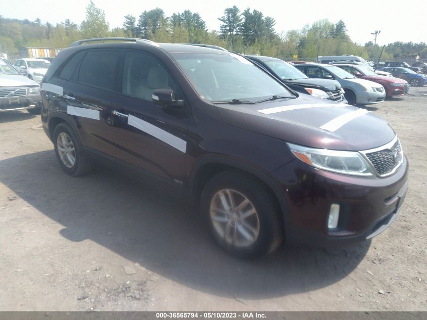 2015 KIA SORENTO LX - 5XYKTCA63FG597295