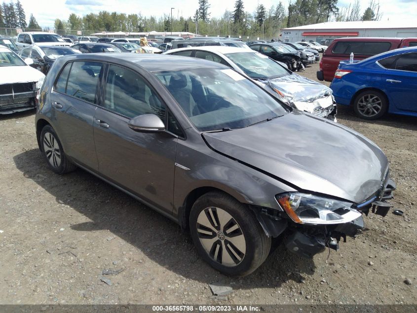 2016 VOLKSWAGEN E-GOLF SE - WVWKP7AU5GW916999
