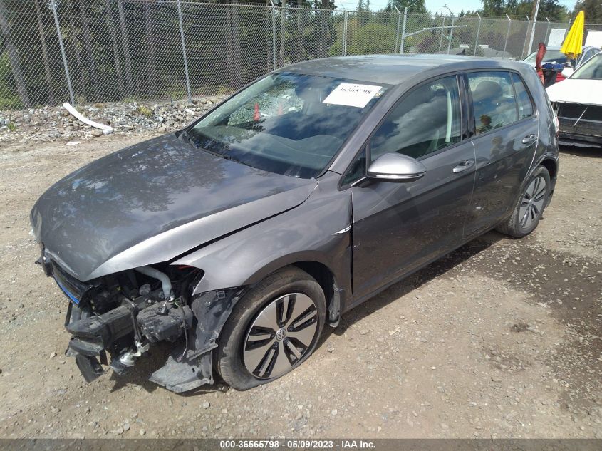 2016 VOLKSWAGEN E-GOLF SE - WVWKP7AU5GW916999