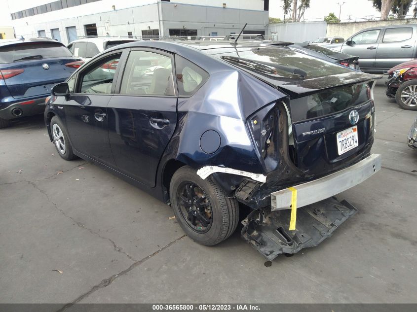 2015 TOYOTA PRIUS FOUR - JTDKN3DUXF0481988