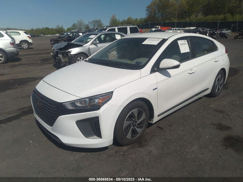 2019 HYUNDAI IONIQ HYBRID SEL - KMHC75LC5KU118743