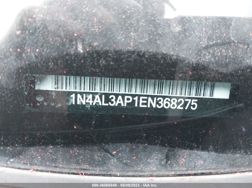 2014 NISSAN ALTIMA 2.5 S - 1N4AL3AP1EN368275
