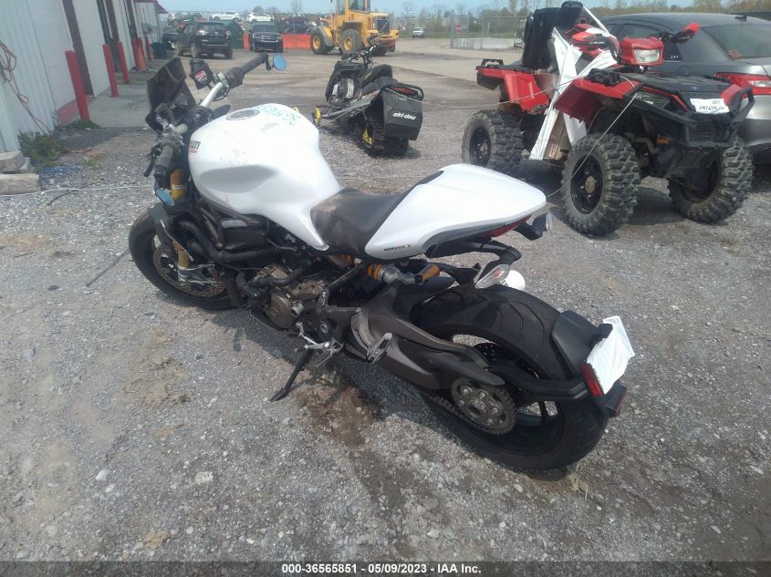 2016 DUCATI MONSTER 1200 S - ZDM1RBSW9GB016966