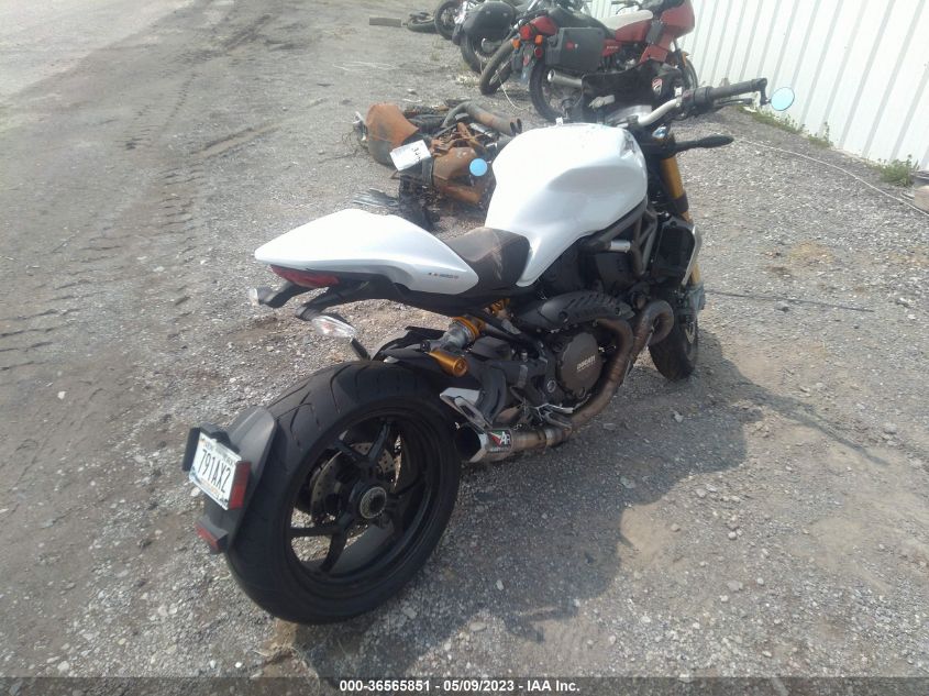 2016 DUCATI MONSTER 1200 S - ZDM1RBSW9GB016966