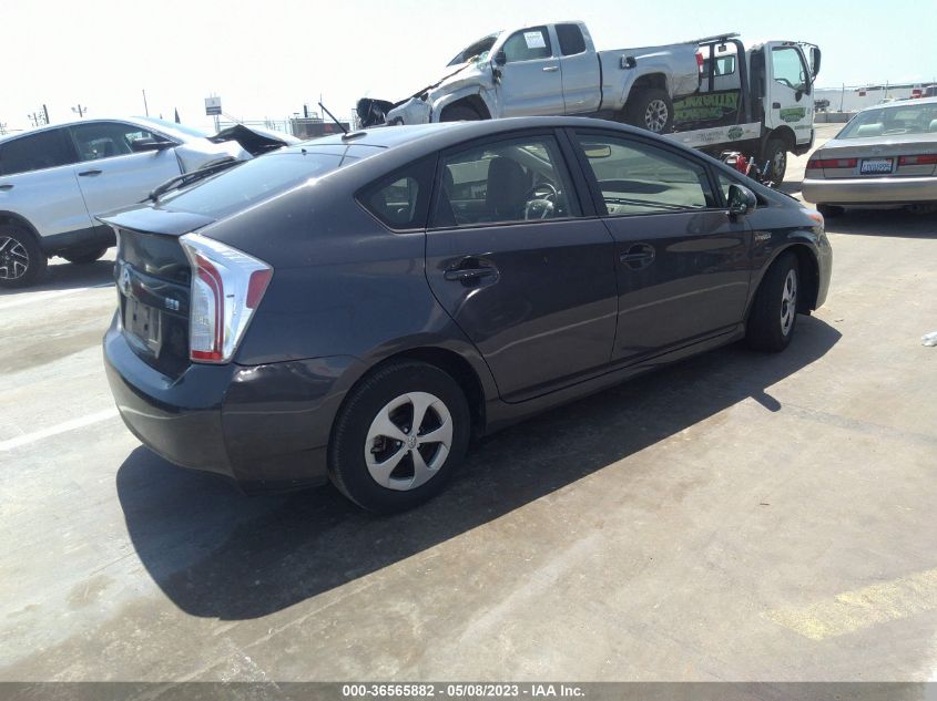 2015 TOYOTA PRIUS FOUR - JTDKN3DU9F0473705