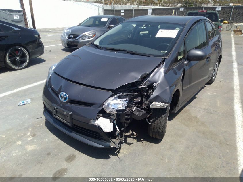 2015 TOYOTA PRIUS FOUR - JTDKN3DU9F0473705