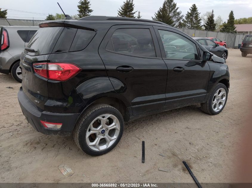 2022 FORD ECOSPORT SE - MAJ6S3GL6NC466002