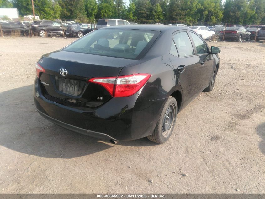 2015 TOYOTA COROLLA L/LE/S/S PLUS/LE PLUS - 2T1BURHE8FC383489