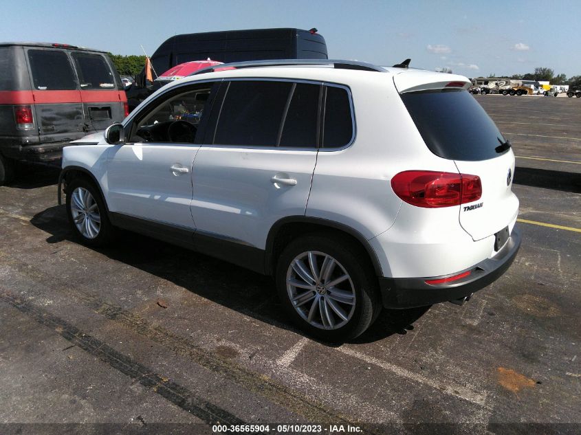 2014 VOLKSWAGEN TIGUAN SE - WVGAV3AX2EW608945