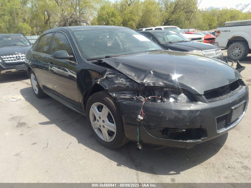 2016 CHEVROLET IMPALA LIMITED POLICE POLICE - 2G1WD5E35G1154130