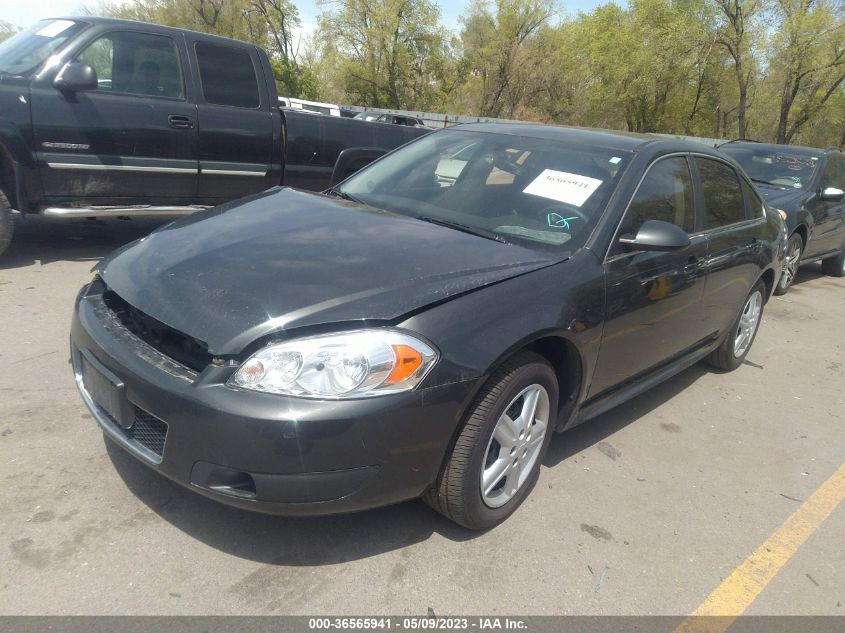 2016 CHEVROLET IMPALA LIMITED POLICE POLICE - 2G1WD5E35G1154130