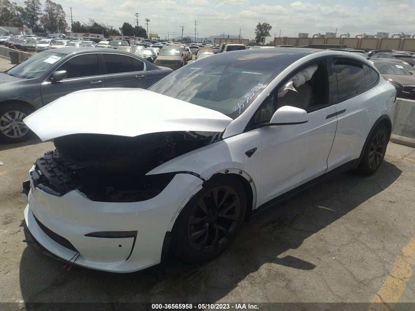 VIN 7SAXCBE57NF349271 2022 TESLA MODEL X