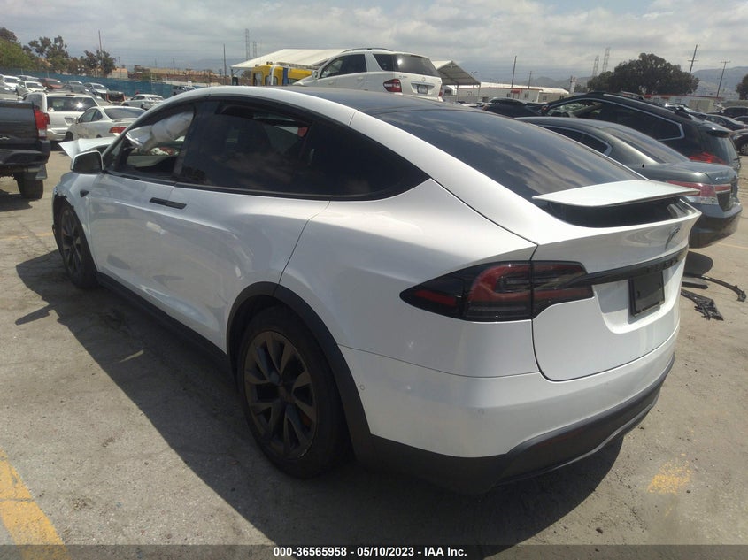 VIN 7SAXCBE57NF349271 2022 TESLA MODEL X