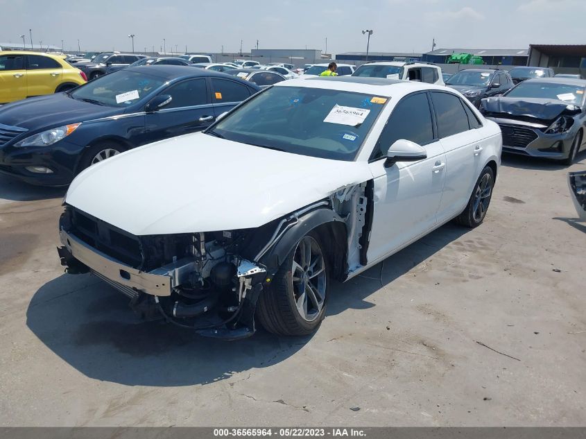 2019 AUDI A4 PREMIUM/TITANIUM PREMIUM - WAUGMAF44KN016000