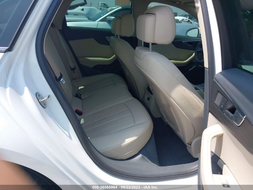 2019 AUDI A4 PREMIUM/TITANIUM PREMIUM - WAUGMAF44KN016000