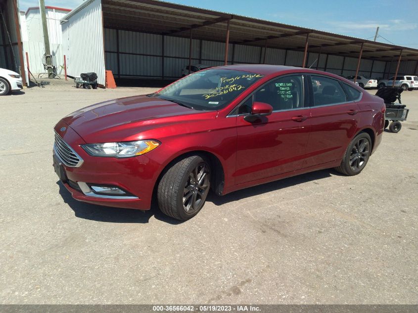 2018 FORD FUSION SE - 3FA6P0HD1JR218047