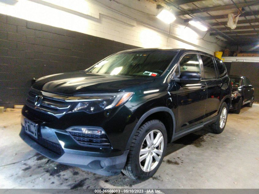 2016 HONDA PILOT LX - 5FNYF6H14GB044287