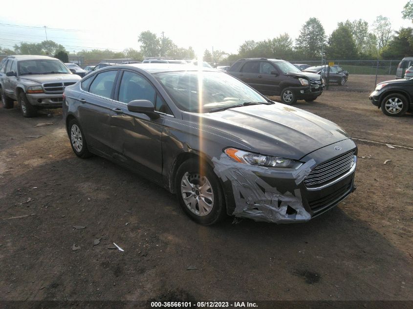 2013 FORD FUSION S - 3FA6P0G71DR340195