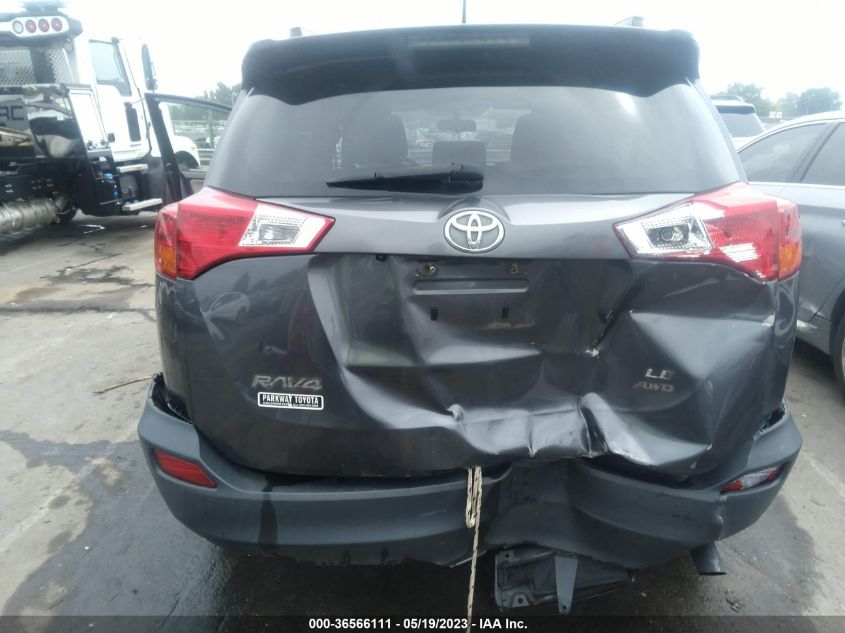 2014 TOYOTA RAV4 LE - JTMBFREV7ED078257