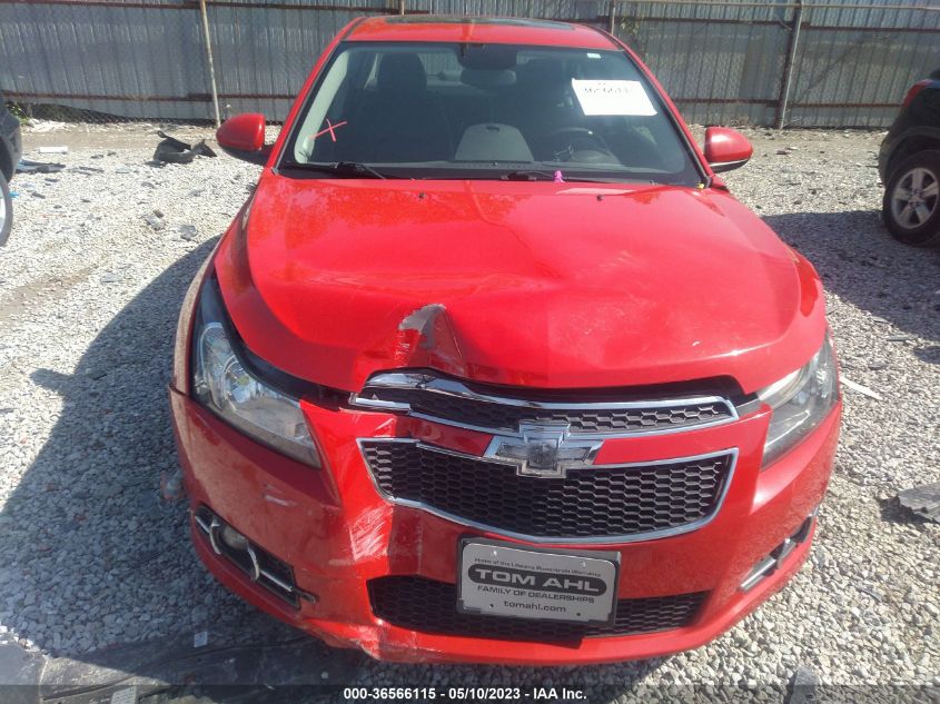 2014 CHEVROLET CRUZE 2LT - 1G1PE5SB5E7242883