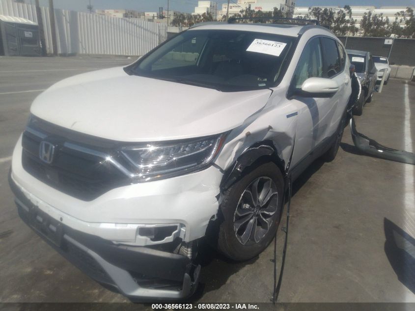 2022 HONDA CR-V HYBRID EX-L 5J6RT6H86NL043463