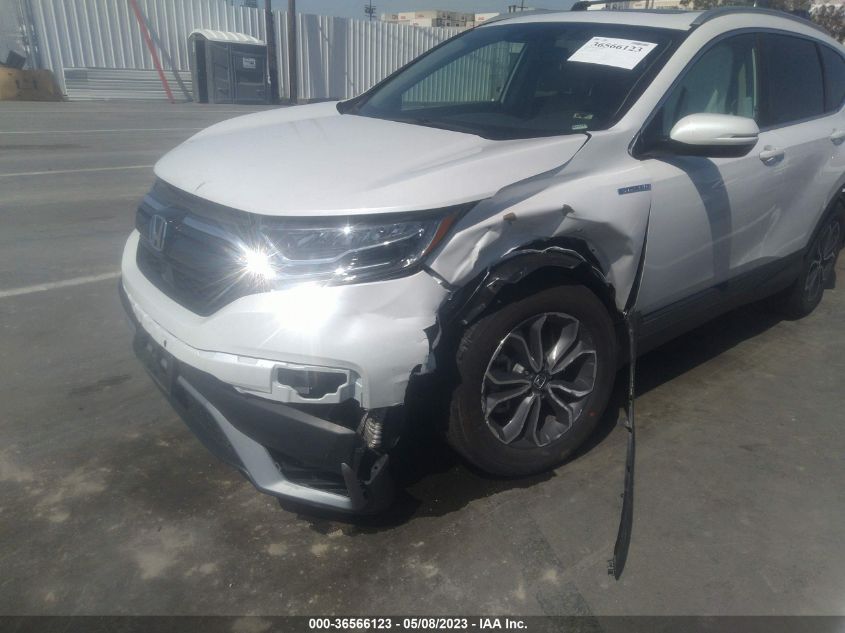 2022 HONDA CR-V HYBRID EX-L 5J6RT6H86NL043463